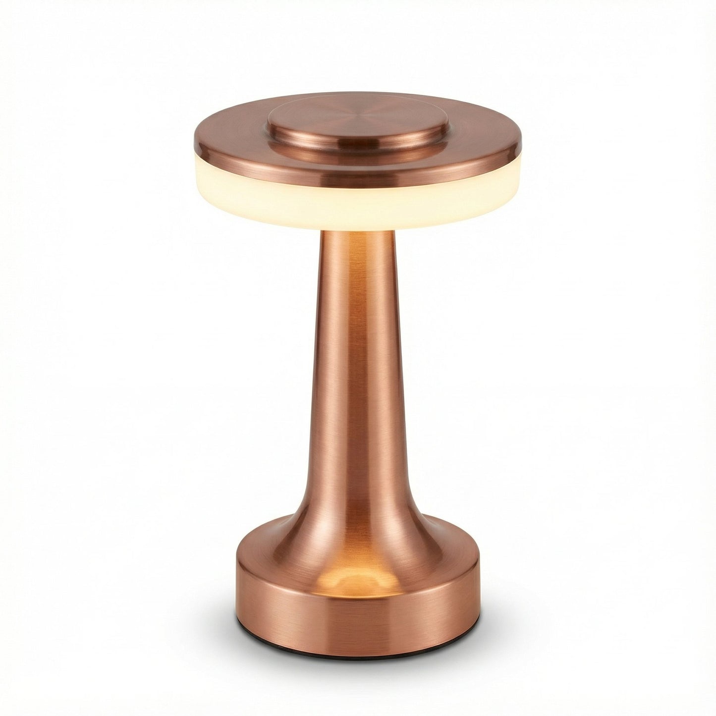 Bedside Table Lamp | Acrylic Metal Modern Wireless Rechargeable Ambient Light