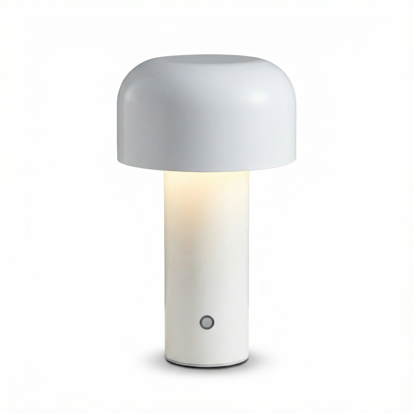 Bedside Table Lamp | Acrylic Mushroom Wireless Rechargeable Warm Light