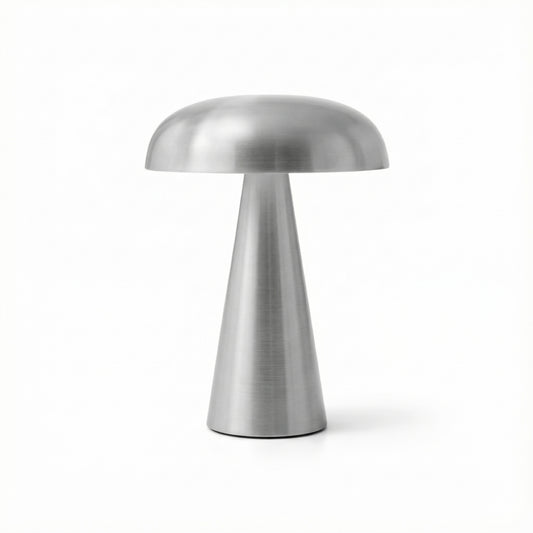 Wireless Table Lamp | Elegant Metal and Acrylic Design with Touch Controls