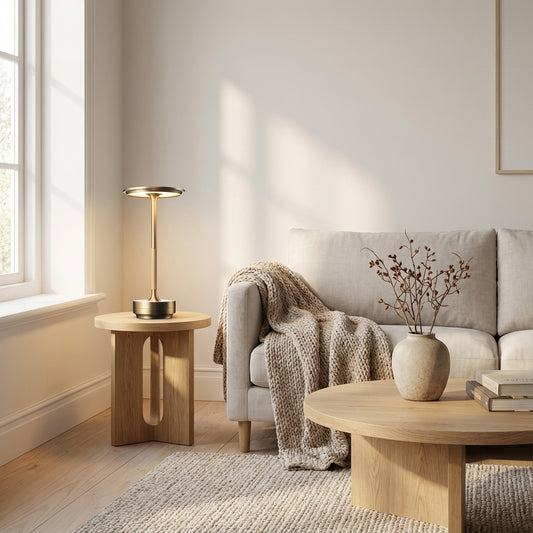 Wireless Table Lamp | Premium Aluminium Cordless Adjustable Light