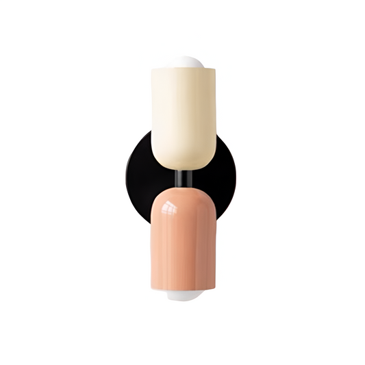 Wall Light | Nordic Double Head Painted Iron Modern Fixture 0