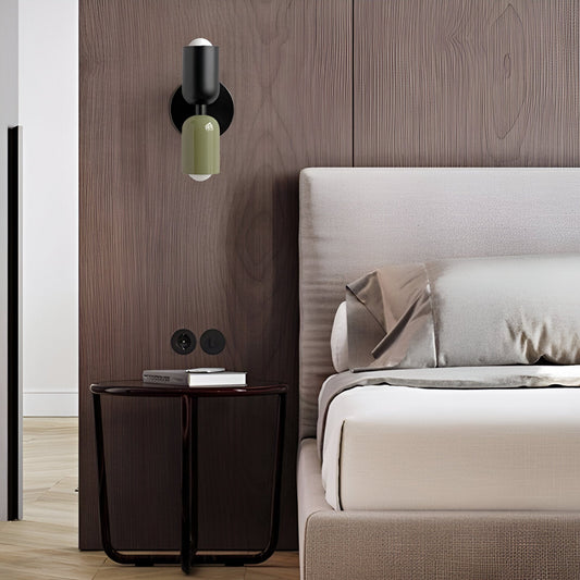 Wall Light | Nordic Double Head Painted Iron Modern Fixture 1