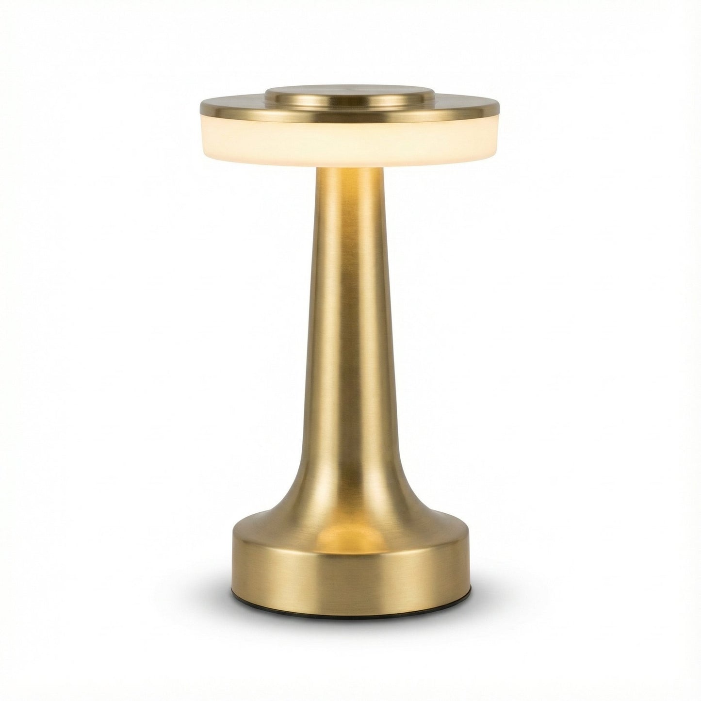 Bedside Table Lamp | Acrylic Metal Modern Wireless Rechargeable Ambient Light