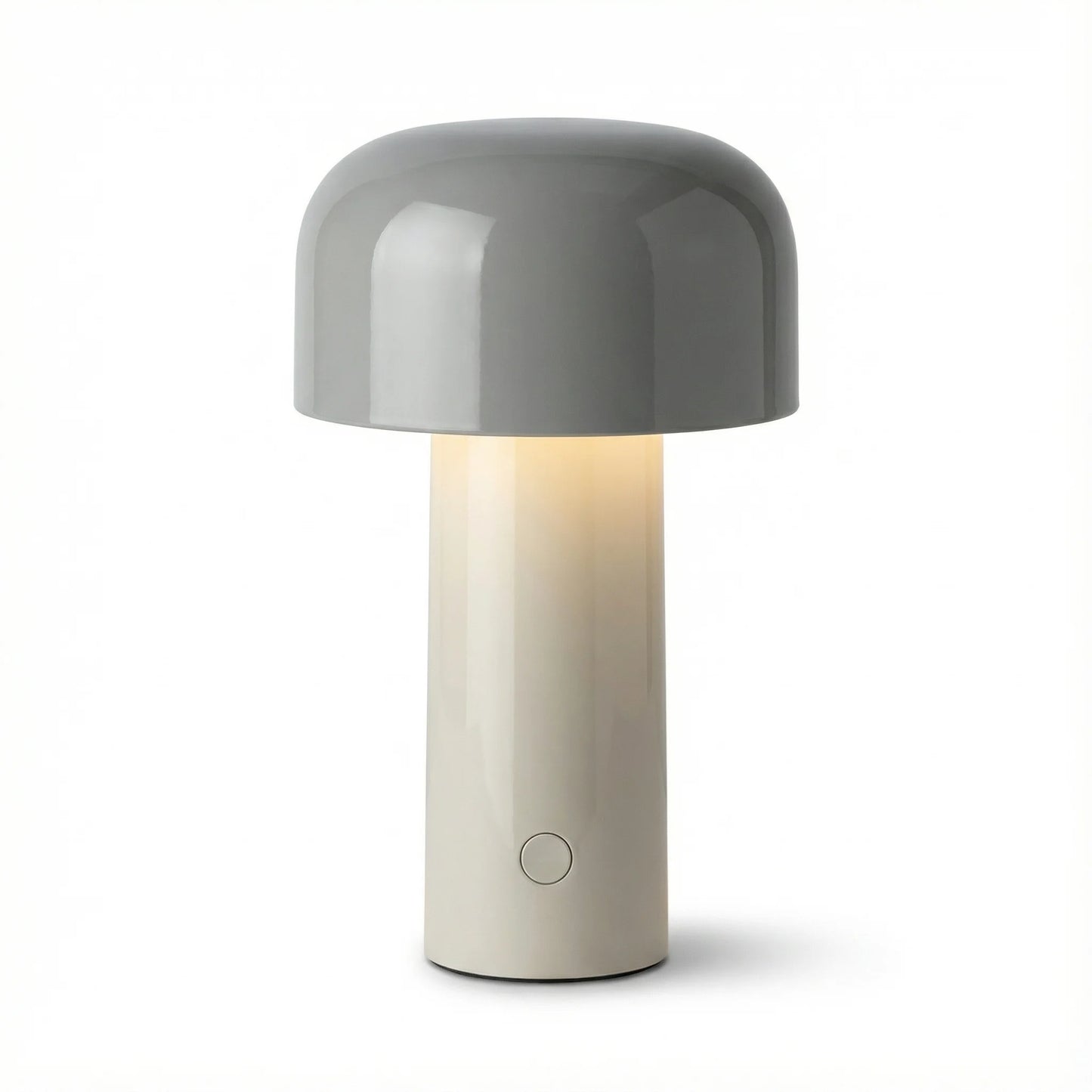 Bedside Table Lamp | Acrylic Mushroom Wireless Rechargeable Warm Light