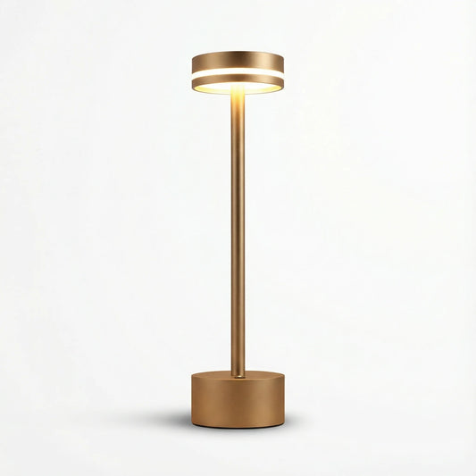 Bedside Table Lamp | Minimalist Iron Wireless Rechargeable Ambient Light