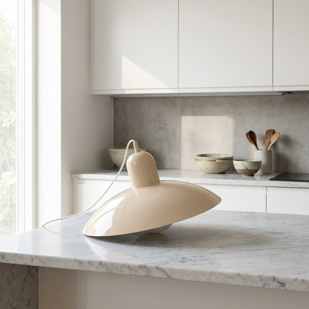 Pendant Light | Nordic Bauhaus Minimalist Iron Design with Adjustable Cord