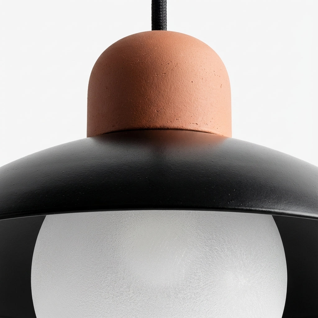 Pendant Light | Nordic Bauhaus Minimalist Iron Design with Adjustable Cord