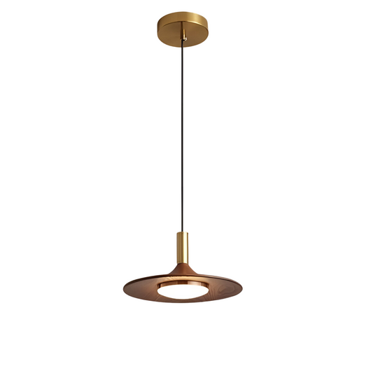 Nordic Iron Shade Pendant Light with minimalist design and adjustable suspension