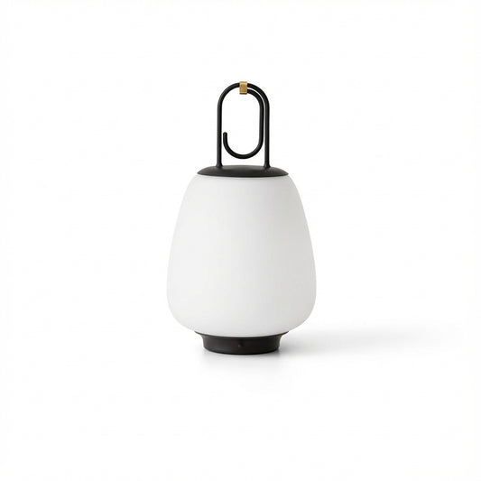 Table Lamp | Scandinavian Cordless Rechargeable Lantern with Adjustable LED Settings